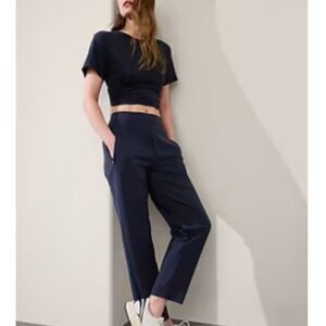 Athleta Women's Endless High Rise Navy Pants Size 18